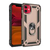 Mey İthalat®  iPhone 11 Kılıf Sofya Yüzüklü Silikon Kapak - Gold