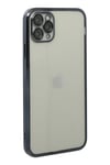 Mey İthalat®  iPhone 11 Pro Kılıf  Lensli Silikon - Siyah