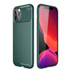 Mey İthalat®  iPhone 11 Pro Kılıf Auto Focus Karbon Kapak - Yeşil