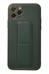 Mey İthalat®  iPhone 11 Pro Kılıf Coco Deri Standlı Kapak - Yeşil