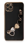 Mey İthalat®  iPhone 11 Pro Kılıf Esila Silikon - Siyah