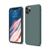 Mey İthalat®  iPhone 11 Pro Kılıf First Silikon - Koyu Yeşil