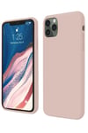 Mey İthalat®  iPhone 11 Pro Kılıf First Silikon - Rose Gold