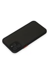 Mey İthalat®  iPhone 11 Pro Kılıf Montreal Silikon Kapak - Siyah