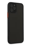 Mey İthalat®  iPhone 11 Pro Kılıf Montreal Silikon Kapak - Siyah