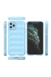 Mey İthalat®  iPhone 11 Pro Kılıf Optimum Silikon - Sky Blue