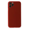 Mey İthalat®  iPhone 11 Pro Kılıf PP Ultra İnce Kapak - Kırmızı