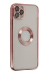 Mey İthalat®  iPhone 11 Pro Kılıf Slot Silikon - Rose Gold