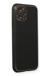 Mey İthalat®  iPhone 11 Pro Max Kılıf Coco Deri Silikon Kapak - Siyah