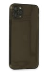 Mey İthalat®  iPhone 11 Pro Max Kılıf Fly Lens Silikon - Siyah