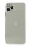 Mey İthalat®  iPhone 11 Pro Max Kılıf Fly Lens Silikon - Şeffaf