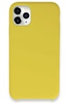 Mey İthalat®  iPhone 11 Pro Max Kılıf Lansman Legant Silikon - Sarı