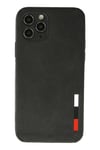 Mey İthalat®  iPhone 11 Pro Max Kılıf Loop Deri Silikon - Siyah