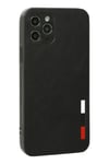 Mey İthalat®  iPhone 11 Pro Max Kılıf Loop Deri Silikon - Siyah