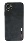 Mey İthalat®  iPhone 11 Pro Max Kılıf Loop Deri Silikon - Lacivert