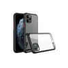 Mey İthalat®  iPhone 11 Pro Max Kılıf Miami Şeffaf Silikon - Siyah