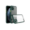 Mey İthalat®  iPhone 11 Pro Max Kılıf Miami Şeffaf Silikon - Koyu Yeşil