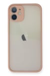 Mey İthalat®  iPhone 11 Pro Max Kılıf Montreal Silikon Kapak - Pembe