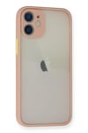 Mey İthalat®  iPhone 11 Pro Max Kılıf Montreal Silikon Kapak - Pembe