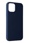 Mey İthalat®  iPhone 11 Pro Max Kılıf Nano içi Kadife Silikon - Lacivert