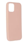 Mey İthalat®  iPhone 11 Pro Max Kılıf Nano içi Kadife Silikon - Pudra