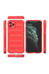 Mey İthalat®  iPhone 11 Pro Max Kılıf Optimum Silikon - Kırmızı