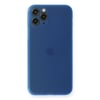 Mey İthalat®  iPhone 11 Pro Max Kılıf PP Ultra İnce Kapak - Mavi