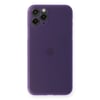 Mey İthalat®  iPhone 11 Pro Max Kılıf PP Ultra İnce Kapak - Mor