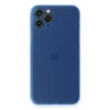 Mey İthalat®  iPhone 11 Pro Max Kılıf PP Ultra İnce Kapak - Mavi