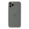 Mey İthalat®  iPhone 11 Pro Max Kılıf PP Ultra İnce Kapak - Beyaz