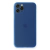 Mey İthalat®  iPhone 11 Pro Max Kılıf PP Ultra İnce Kapak - Mavi