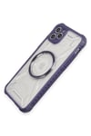 Mey İthalat®  iPhone 11 Pro Max Kılıf Prag Magneticsafe Kapak - Derin Mor