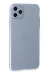 Mey İthalat®  iPhone 11 Pro Max Kılıf Puma Silikon - Turkuaz