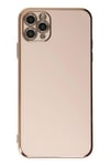 Mey İthalat®  iPhone 11 Pro Max Kılıf Volet Silikon - Pembe