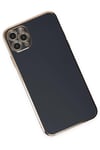 Mey İthalat®  iPhone 11 Pro Max Kılıf Volet Silikon - Siyah
