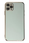 Mey İthalat®  iPhone 11 Pro Max Kılıf Volet Silikon - Açık Yeşil