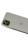 Mey İthalat®  iPhone 11 Pro Max Rainbow Kamera Lens Koruma Cam - Yeşil
