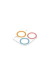 Mey İthalat®  iPhone 11 Pro Max Renkli Kamera Lens Koruma Cam - Pembe-Mavi