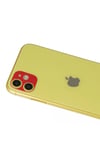 Mey İthalat®  iPhone 11 Rainbow Kamera Lens Koruma Cam - Kırmızı