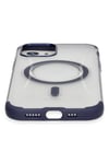 Mey İthalat®  iPhone 12 Hilton Magsafe Kapak - Lacivert