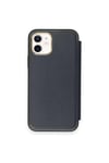 Mey İthalat®  iPhone 12 Kılıf Dolpin Kapaklı - Lacivert