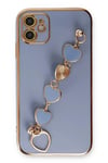 Mey İthalat®  iPhone 12 Kılıf Esila Silikon - Gri