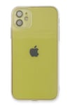 Mey İthalat®  iPhone 12 Kılıf Fly Lens Silikon - Şeffaf