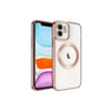 Mey İthalat®  iPhone 12 Kılıf Kross Magneticsafe Kapak - Rose