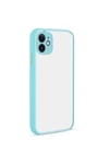 Mey İthalat®  iPhone 12 Kılıf Montreal Silikon Kapak - Turkuaz