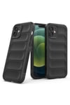 Mey İthalat®  iPhone 12 Kılıf Optimum Silikon - Siyah