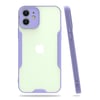 Mey İthalat®  iPhone 12 Kılıf Platin Silikon - Lila