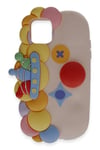 Mey İthalat®  iPhone 12 Kılıf Poky Karakter Silikon Kapak - Desen 7