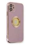 Mey İthalat®  iPhone 12 Kılıf Store Silikon - Mor