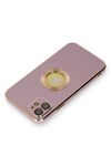 Mey İthalat®  iPhone 12 Kılıf Store Silikon - Mor